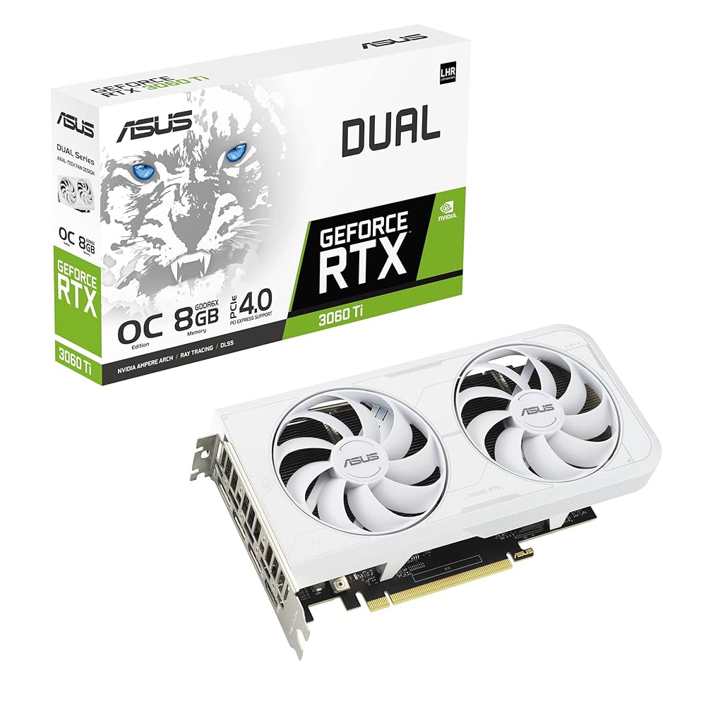 グラフィックボード・グラボ・ビデオカード ASUS GeForce RTX 3060 Ti OC Edition ASUS DUAL NVIDIA GeForce RTX 3060 Ti OC Edition Scheda